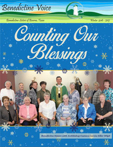Benedictine Voice - Counting Our Blessings