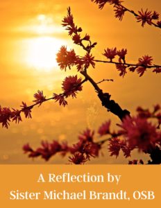 Sister Michael Brandt, OSB, Reflection for September 2023 graphic